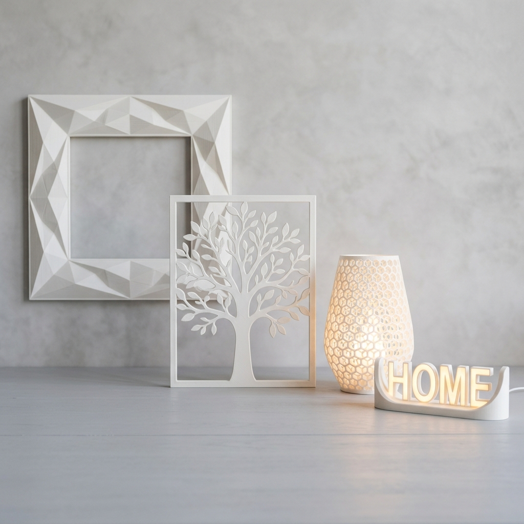 Decoração 3D – Quadros, Luminárias e Letreiros personalizados