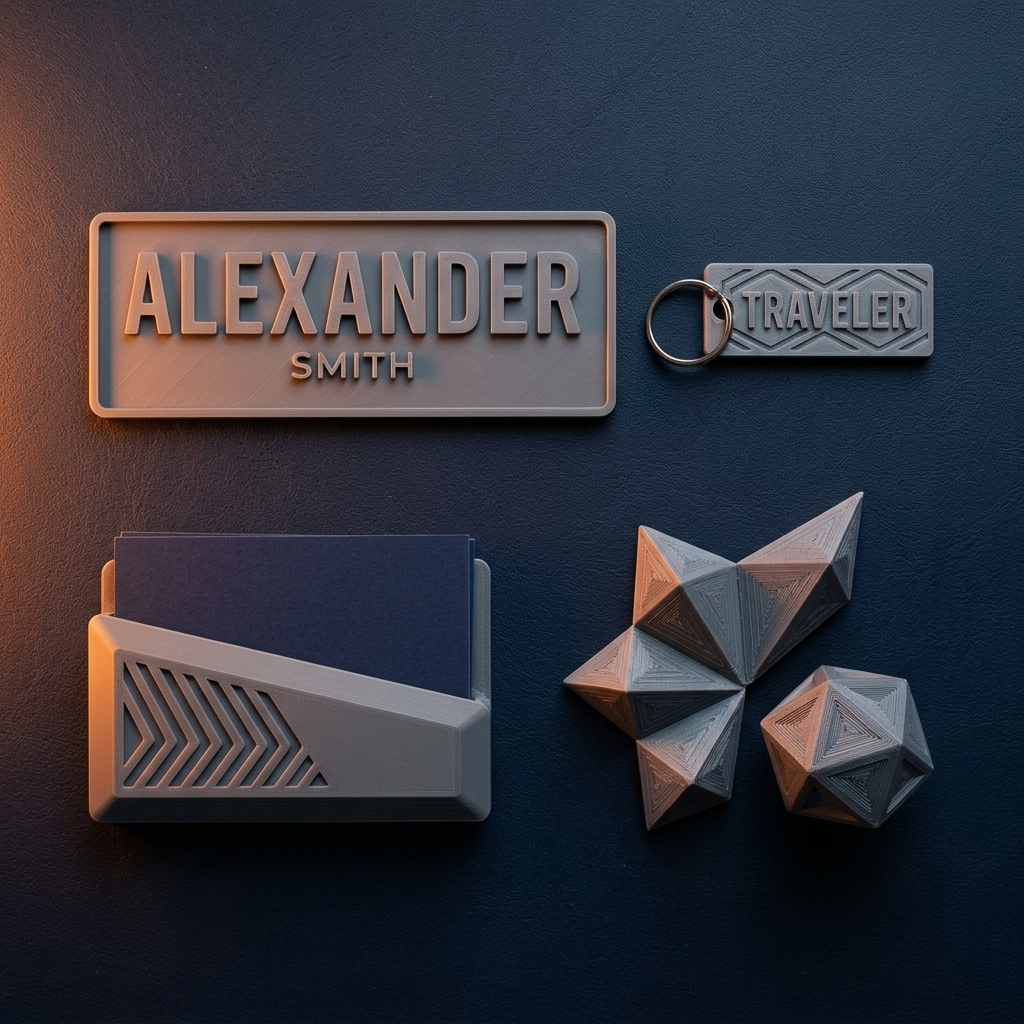 Produtos personalizados Zero 3D – Projetos sob encomenda